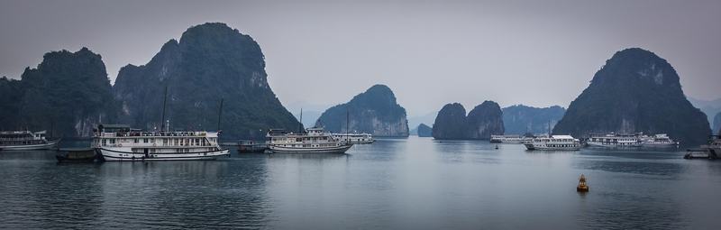 Halong Bay Panorama - Vietnam Travels gallery